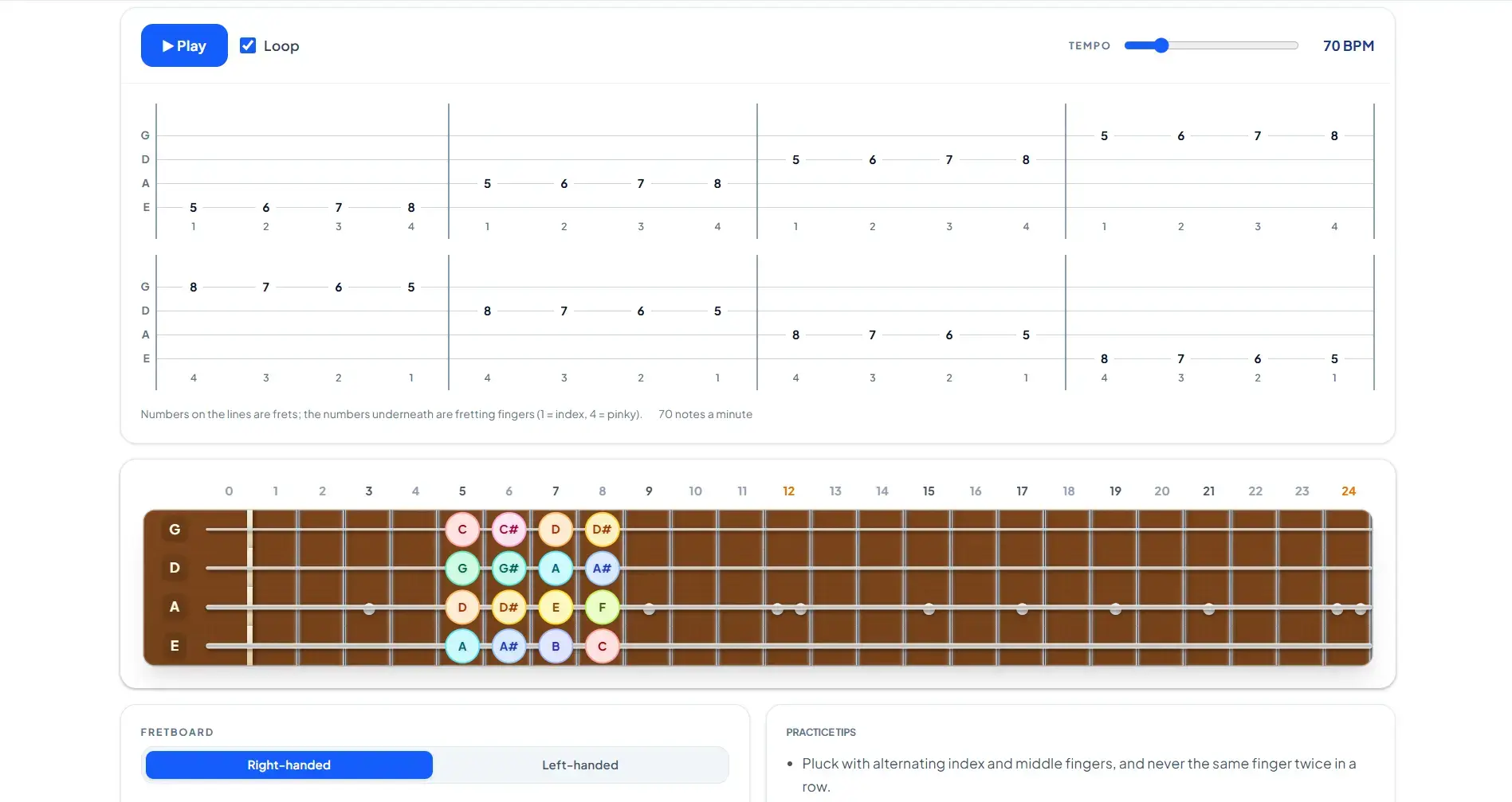 Bass Finger Exercises preview