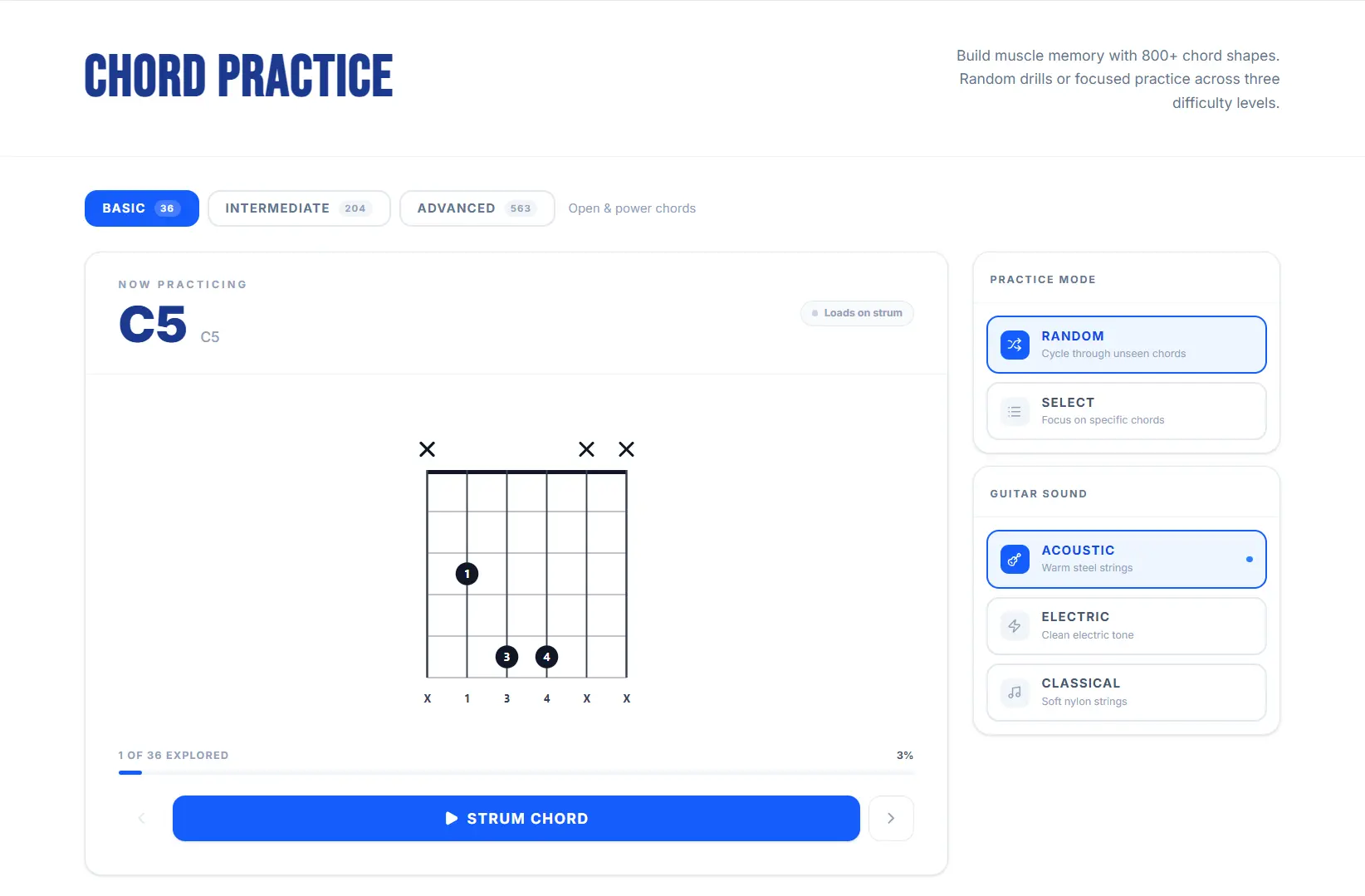 Chord Practice preview