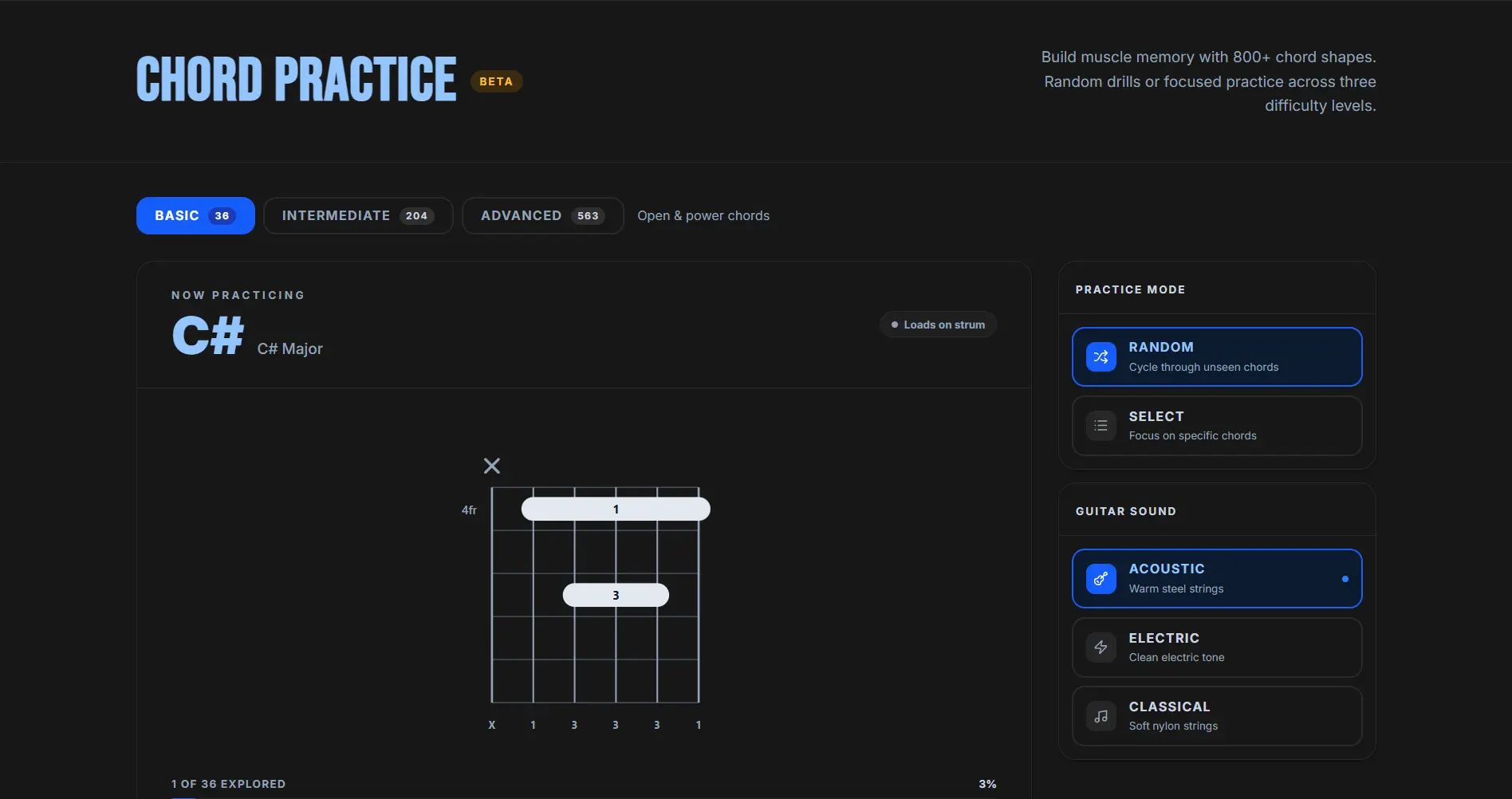 Chord Practice preview