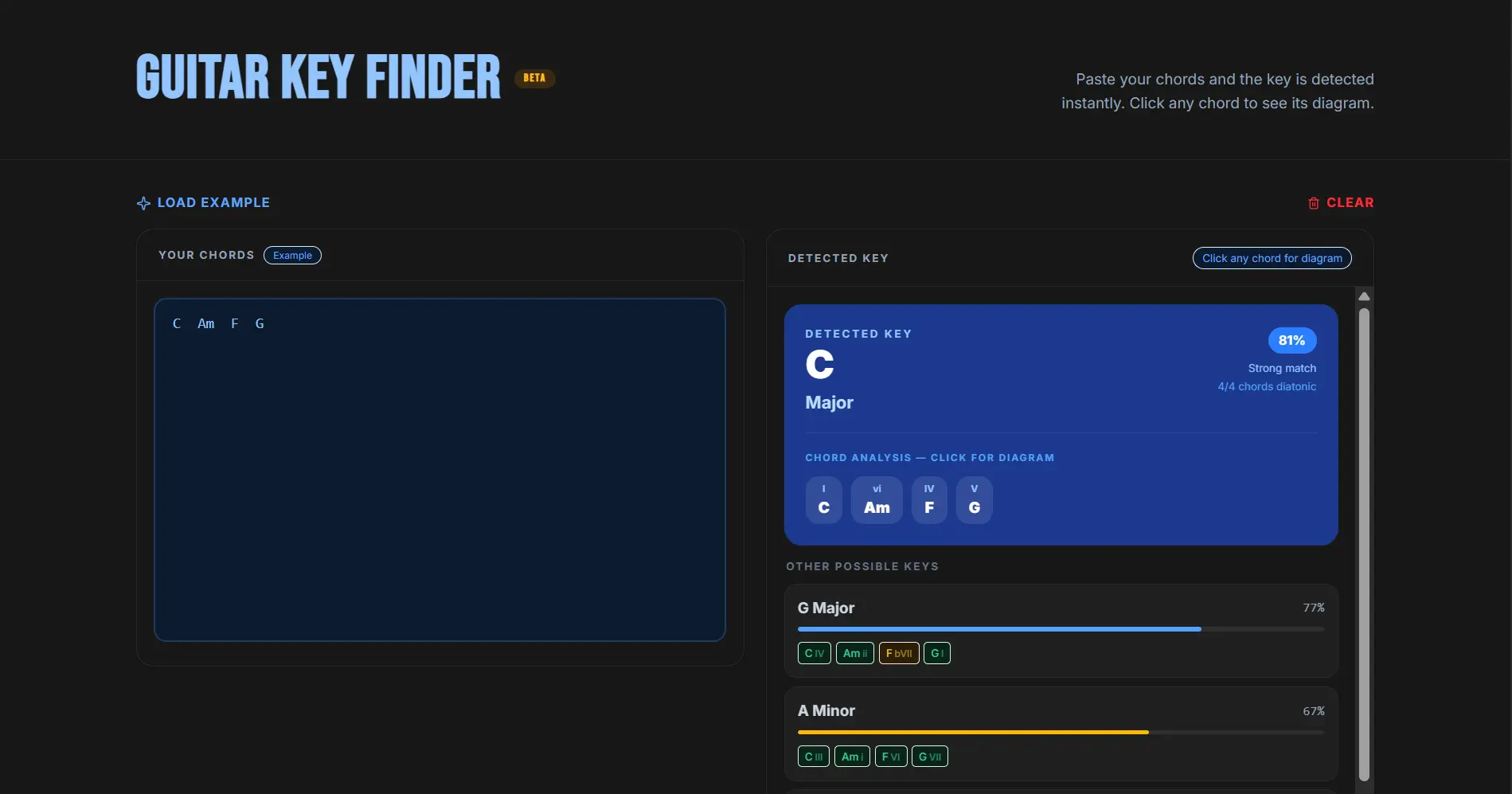 Key Finder preview